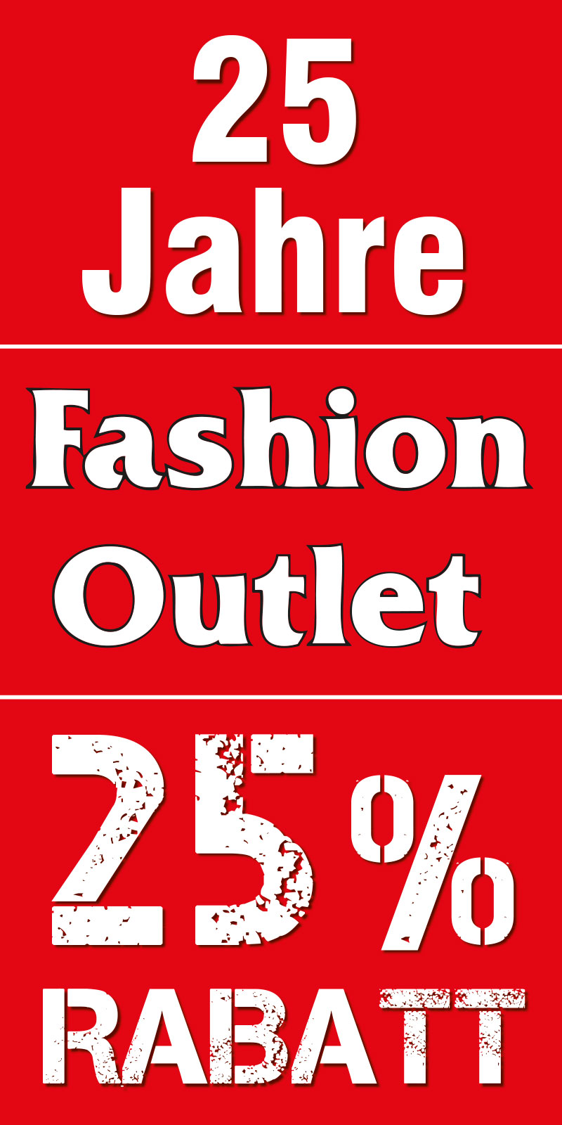 25 Jahre Fashion Outlet Wegener